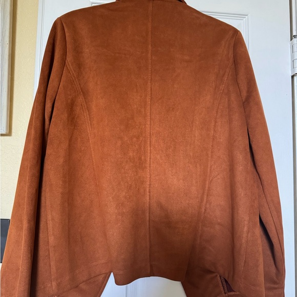 Cato Cognac Jacket Size Large. New No Tags. Gold buttons - Picture 2 of 3